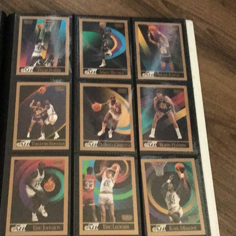 Basketball Trading Cards Collection